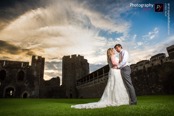 Wedding in Caerphilly Castle (21)