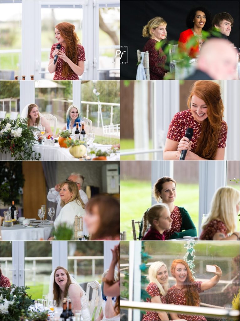 Reception in Marquee in Oldwalls