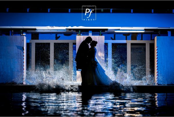 post wedding shoot llanelli leisure centre