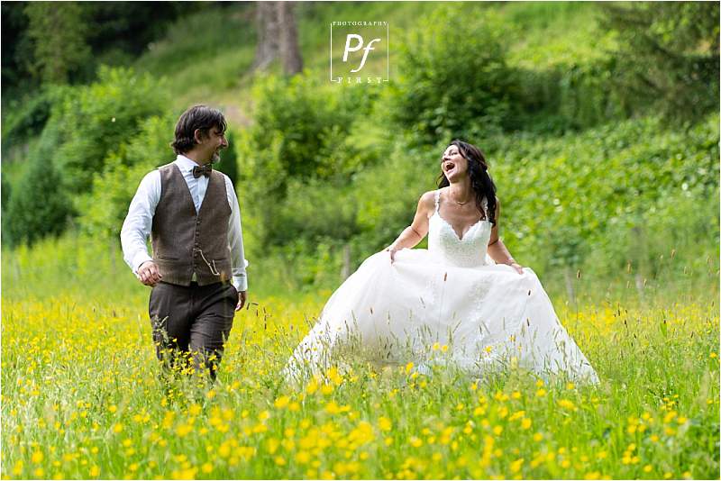 Perstone Court Wedding in Brecon