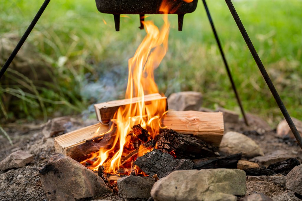 roaring firepit