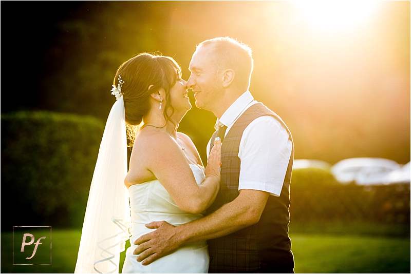 Golden Hour Wedding Photos