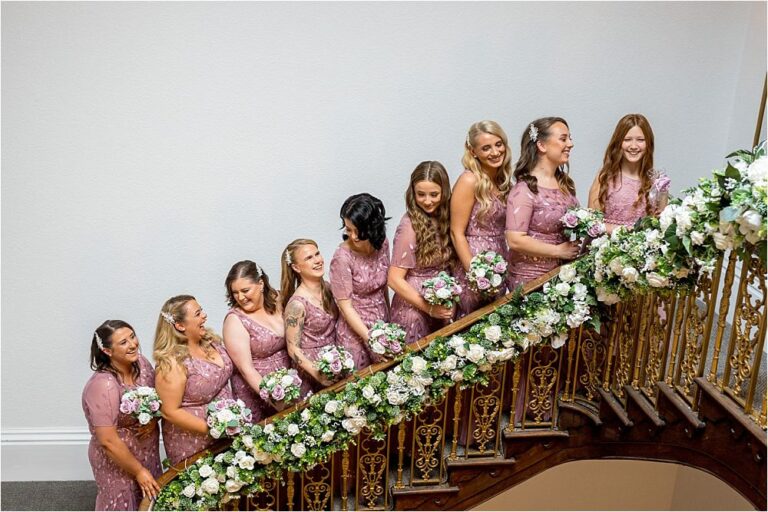 Bridesmaids at Manor Park Swansea