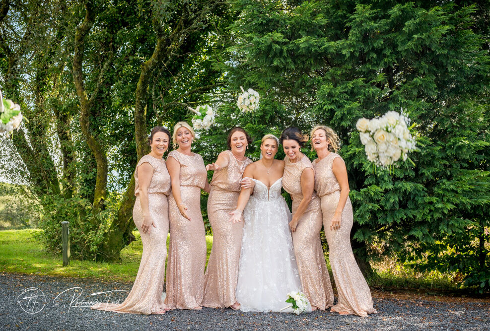 Bridesmaids at Sylen Lakes