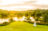 Bride and Groom take a walk at Sylen Lakes