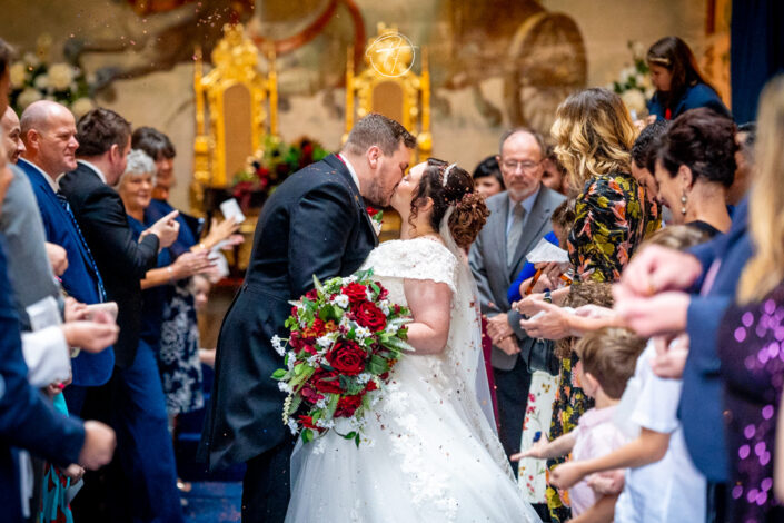 Confetti - Craig Y Nos Wedding Photos