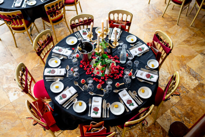Wedding Breakfast at Craig Y Nos Conservatory